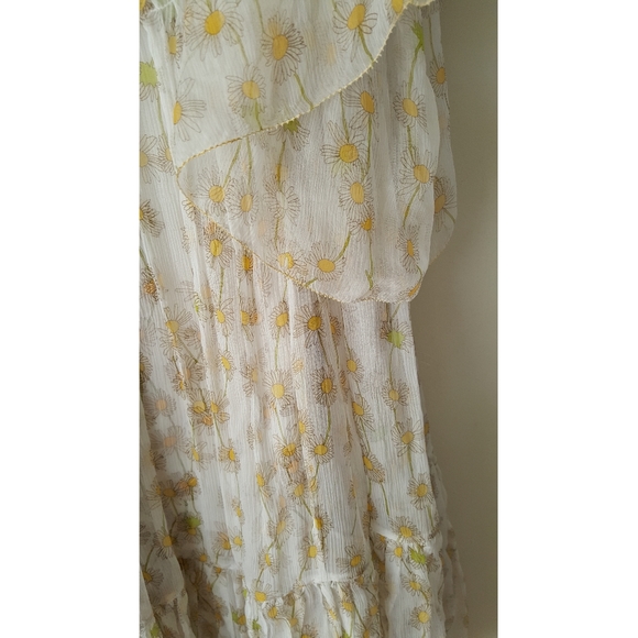 Diane Von Furstenberg boho silk daisy dress size 4 - Picture 2 of 7